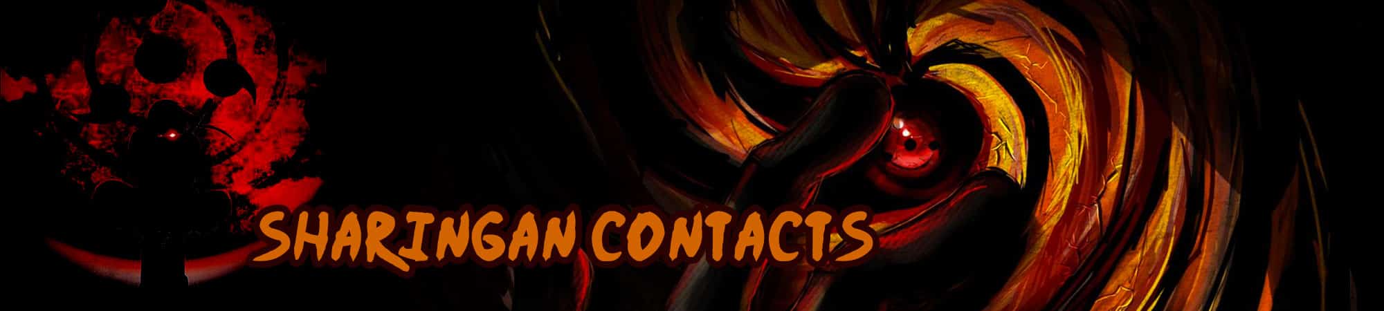 Patterned Anime Contact Lenses