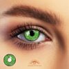 Demon Green Crack Eye Halloween Contacts - Colored Contacts Demon Green Crack Eye Halloween Contacts