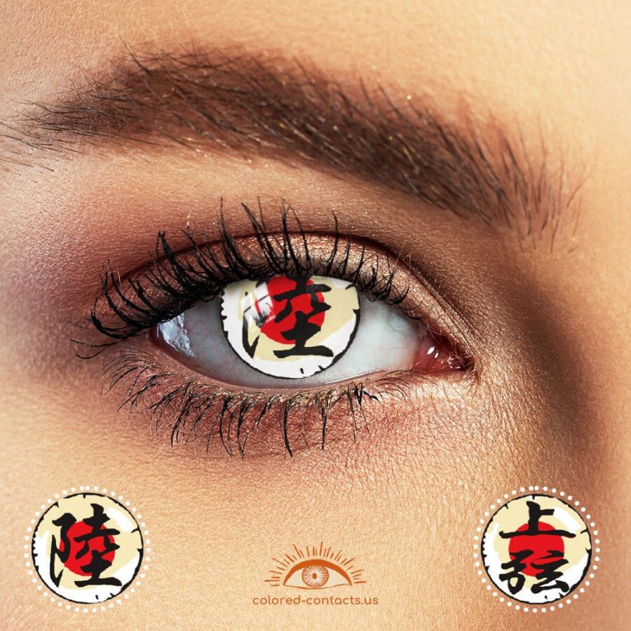 Demon Slayer Daki Halloween Contacts
