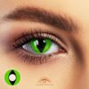 Green Cat Eye Halloween Contacts - Colored Contacts Green Cat Eye Halloween Contacts