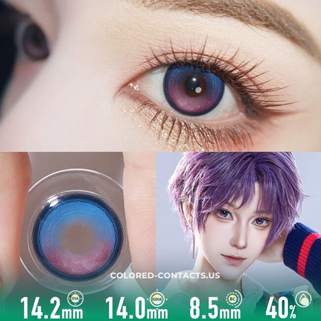 Colorful Rainbow Halloween Contacts - Rainbow V2