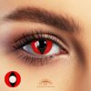 Red Cat Eye Halloween Contacts - Colored Contacts Red Cat Eye Halloween Contacts