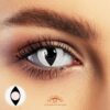 White Cat Eye Halloween Contacts - Colored Contacts White Cat Eye Halloween Contacts
