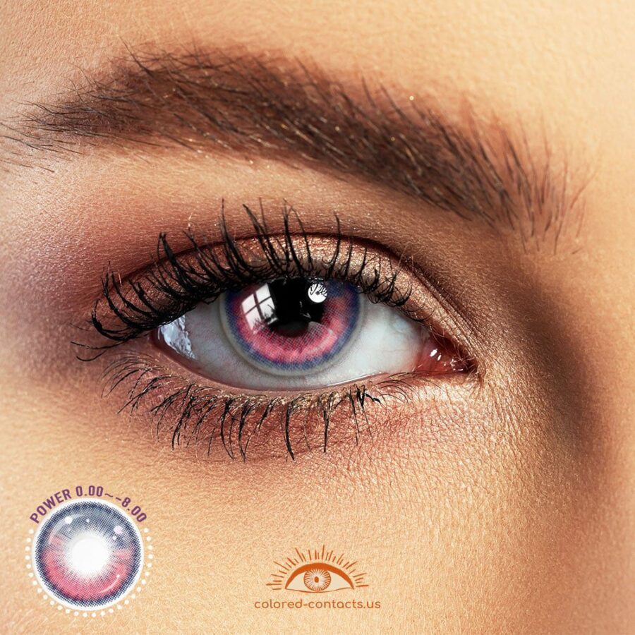 Babe Anime Pink Colored Contacts