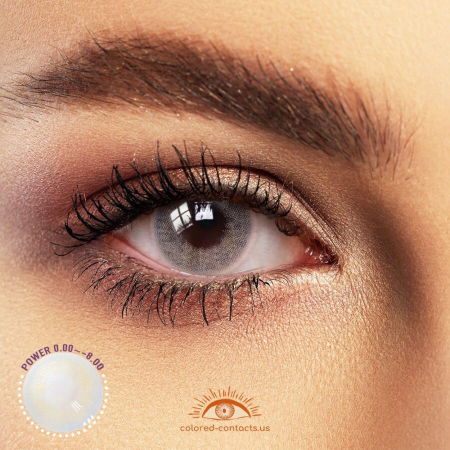 Florence Green-Grey Colored Contacts