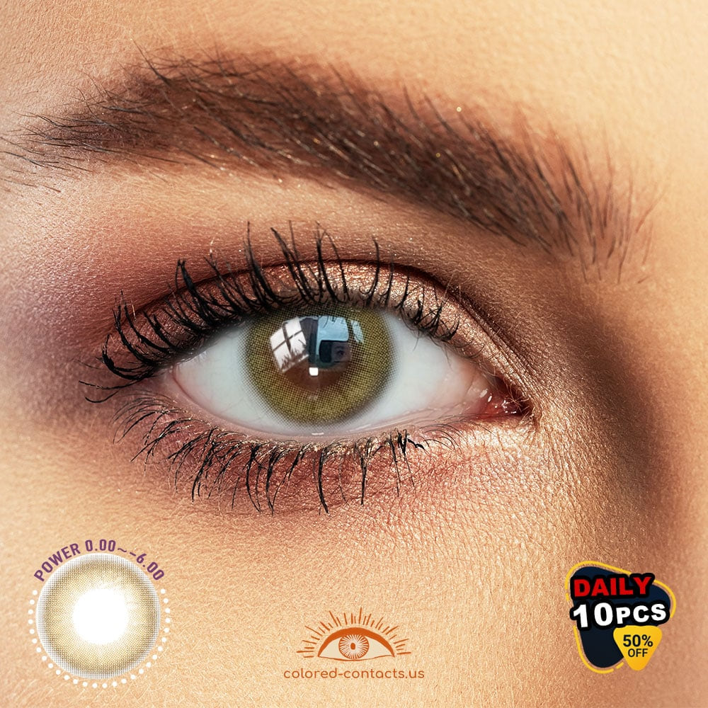 Gem Brown Colored Contacts - Ccus Eyewear · Premium Colored Contacts Gem Brown Colored Contacts