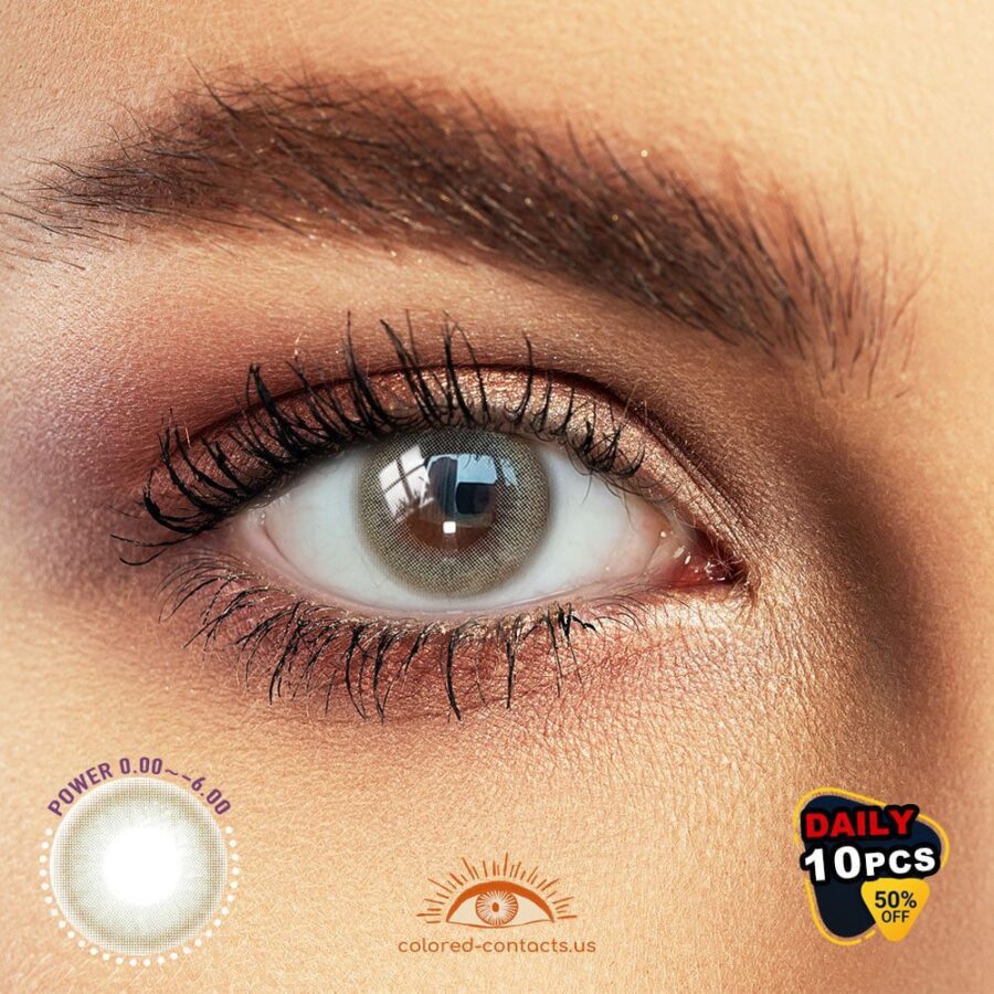 Gem Grey Colored Contacts