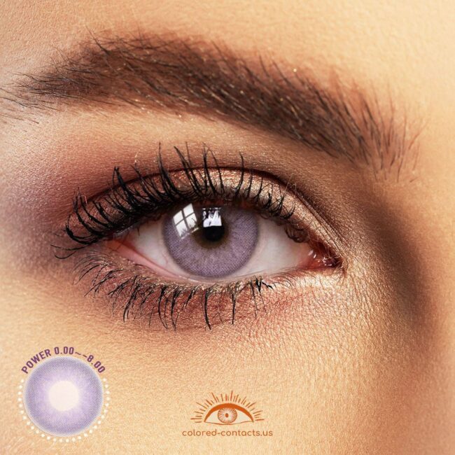 Lavender Purple Colored Contacts
