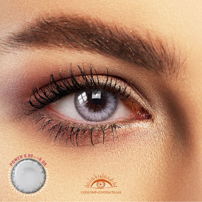 Real Crystal Colored Contacts