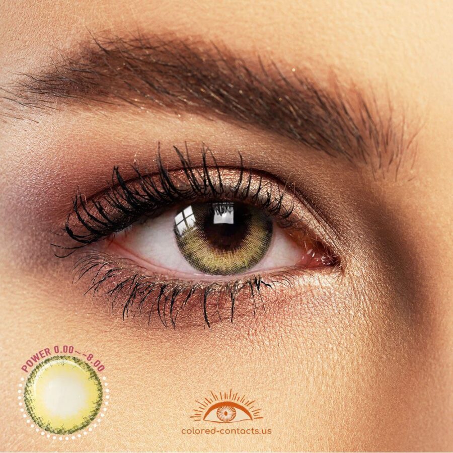 Real Khaki Colored Contacts