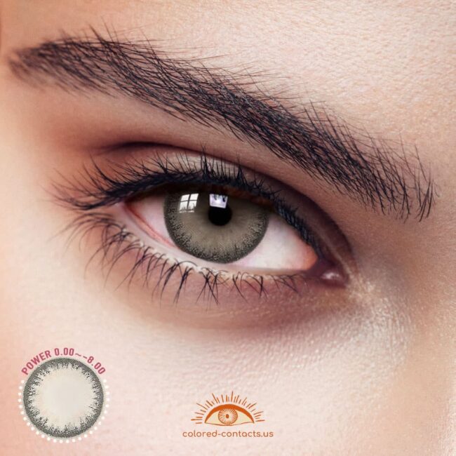 Baikal Grey Colored Contacts
