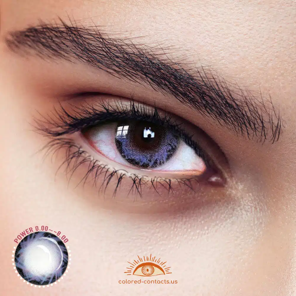 Comet Blue Colored Contacts