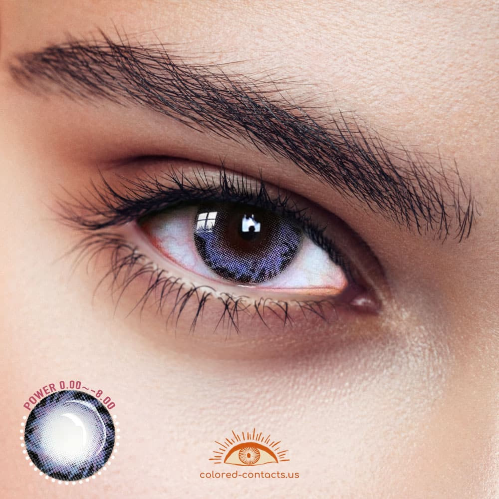 Comet Blue Colored Contacts
