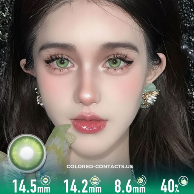Ice Green Colored Contacts