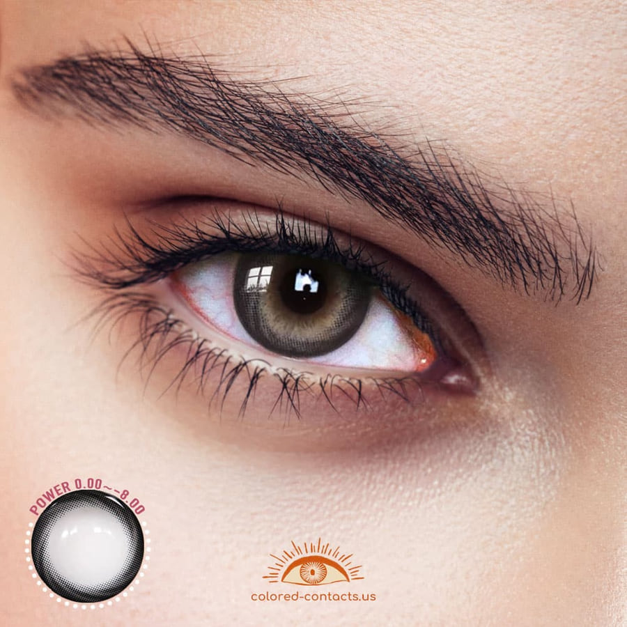 Little Black Circle Colored Contacts