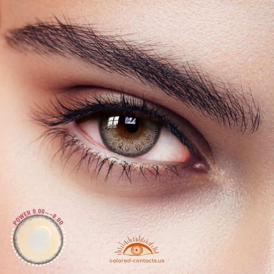 Mellow Brown Colored Contacts