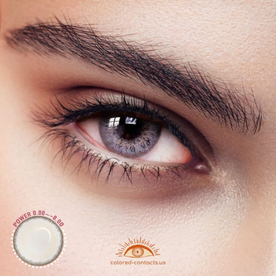Mellow Grey Colored Contacts