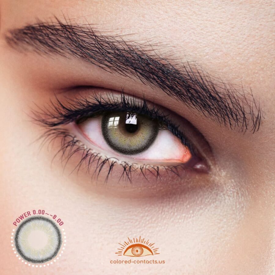 Mellow Grey Colored Contacts Monthly