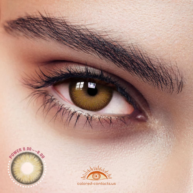 Mermaid Brown Colored Contacts