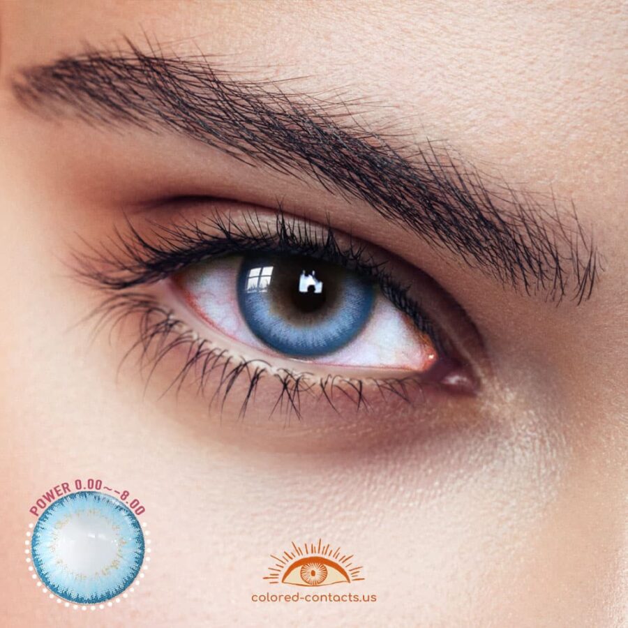 Pony Blue Colored Contacts