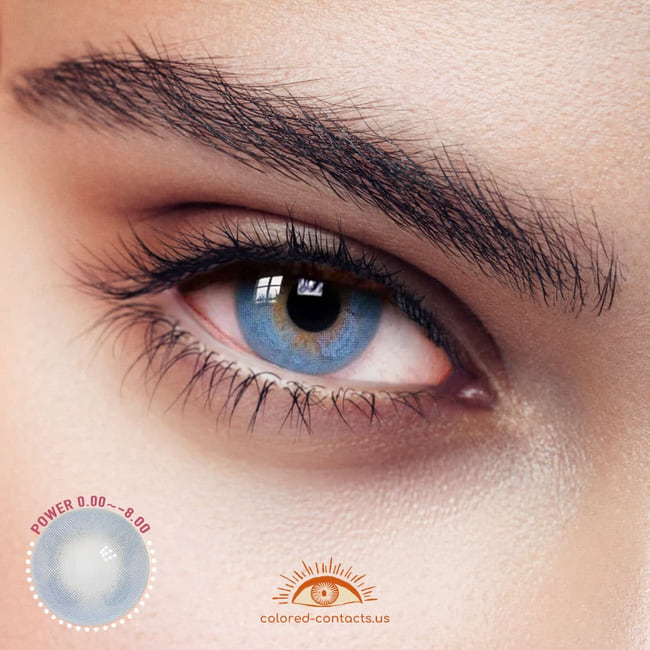 Serenity Blue Colored Contacts