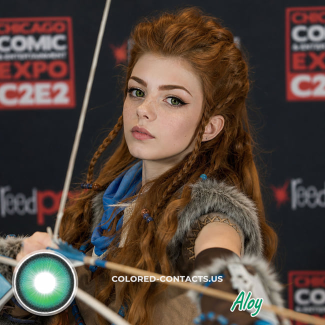Aloy Cosplay Contact Lenses