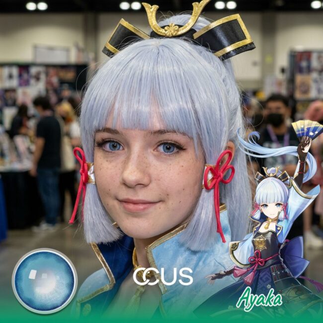 Genshin Impact Ayaka Cosplay Contact Lenses - CCUS Eyewear