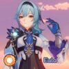 Genshin Impact Eula Cosplay Contact Lenses - Colored Contacts Genshin Impact Eula Cosplay Contact Lenses