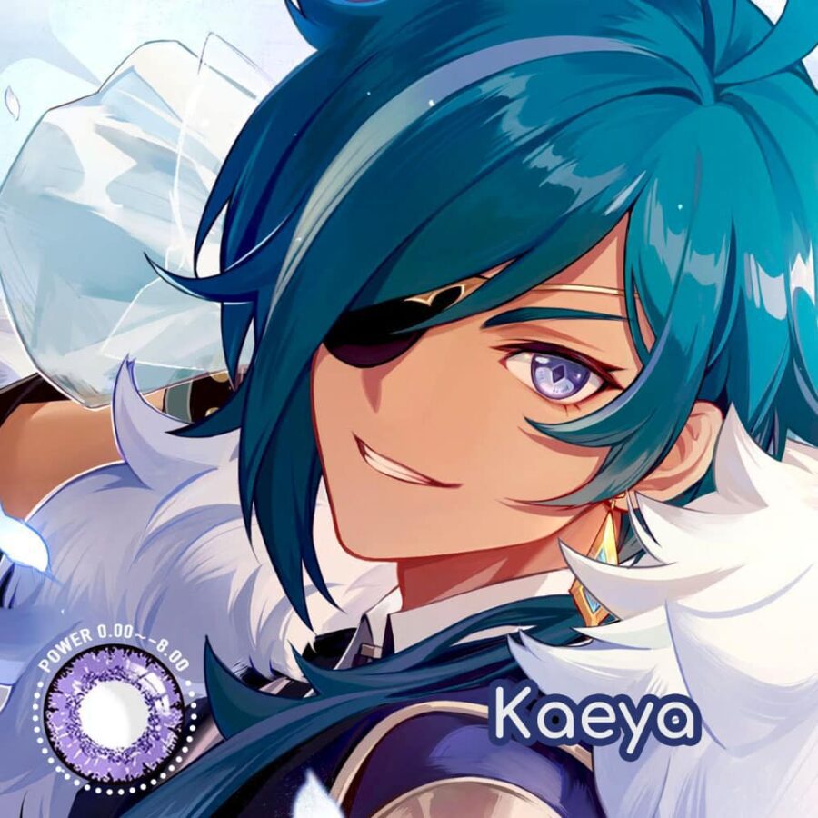 Genshin Impact Kaeya Cosplay Contact Lenses