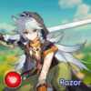 Genshin Impact Razor Cosplay Contact Lenses - Colored Contacts Genshin Impact Razor Cosplay Contact Lenses