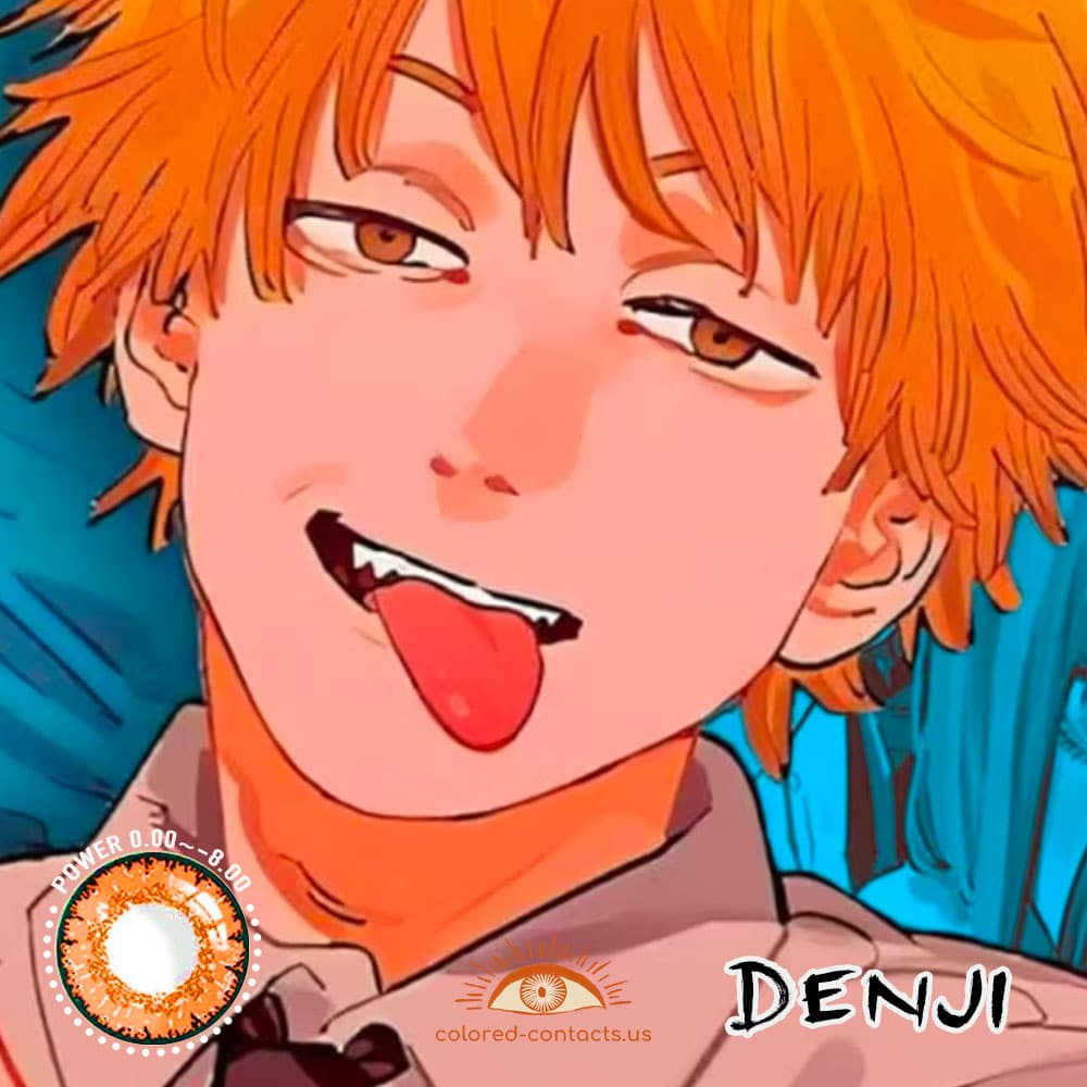 Chainsaw Man - Denji Cosplay Contact Lenses - Colored Contact Lenses