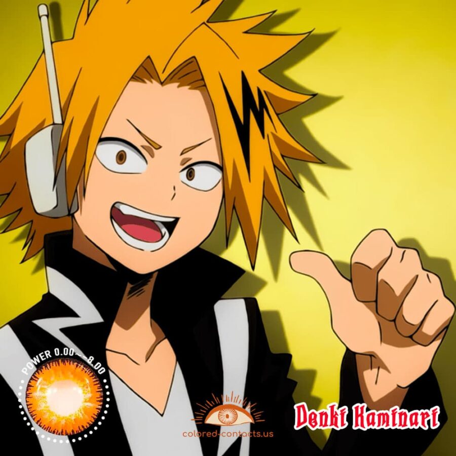 Denki Kaminari Cosplay Contact Lenses