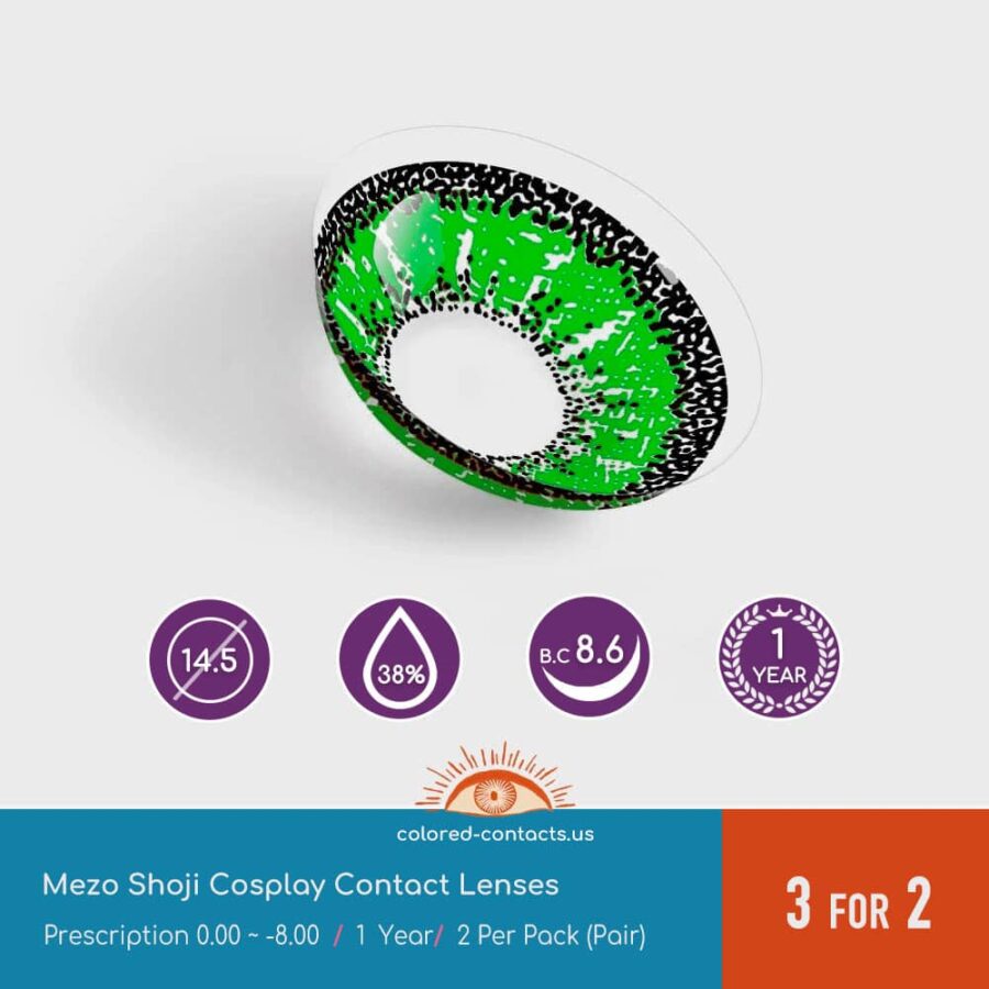Mezo Shoji Eye Cosplay Contact Lenses