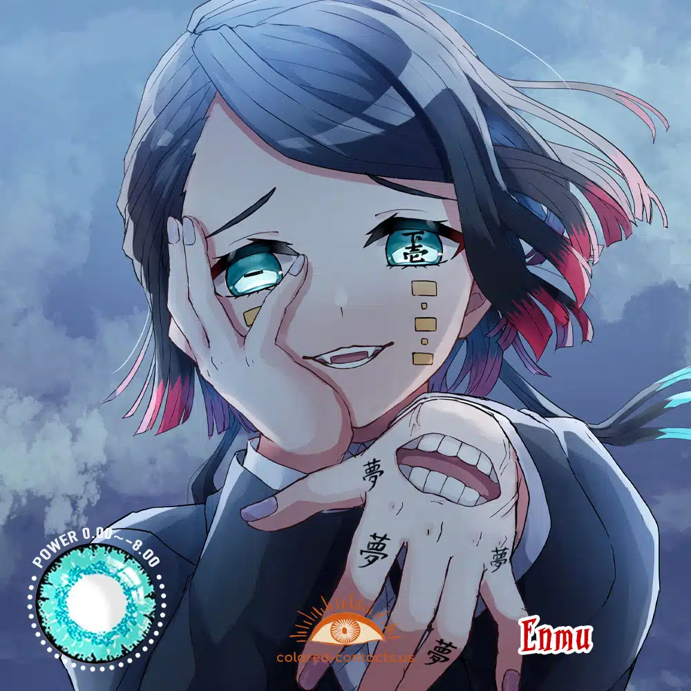 Demon Slayer Enmu Cosplay Contact Lenses