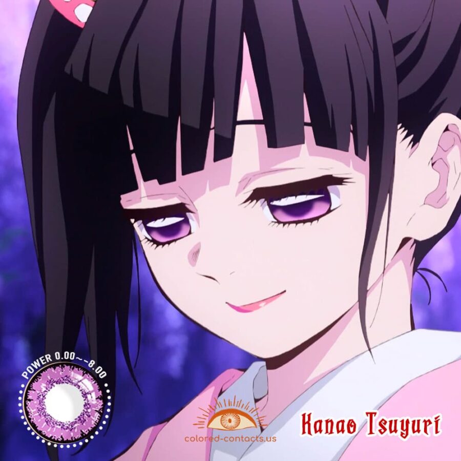 Demon Slayer Kanao Tsuyuri Cosplay Contact Lenses