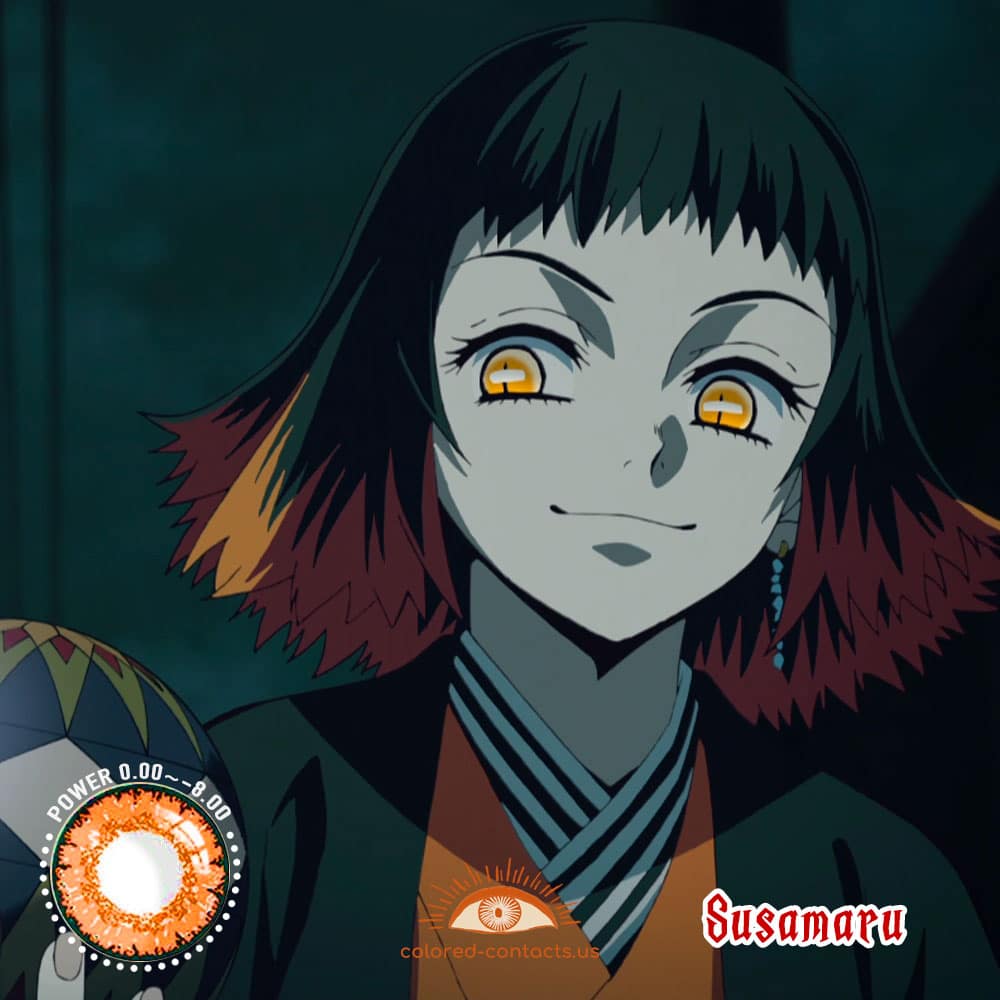 Demon Slayer Douma Halloween Contacts — NO Vision