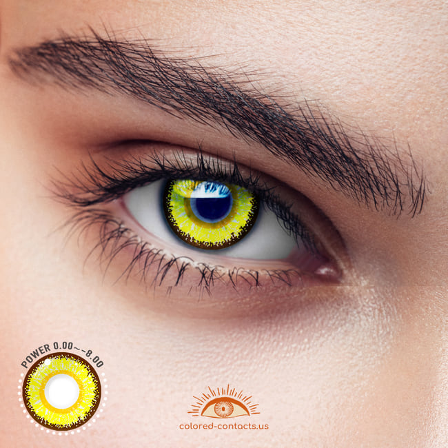 Macaron Brown Colored Contact Lenses - Macaron Brown Contact Lenses