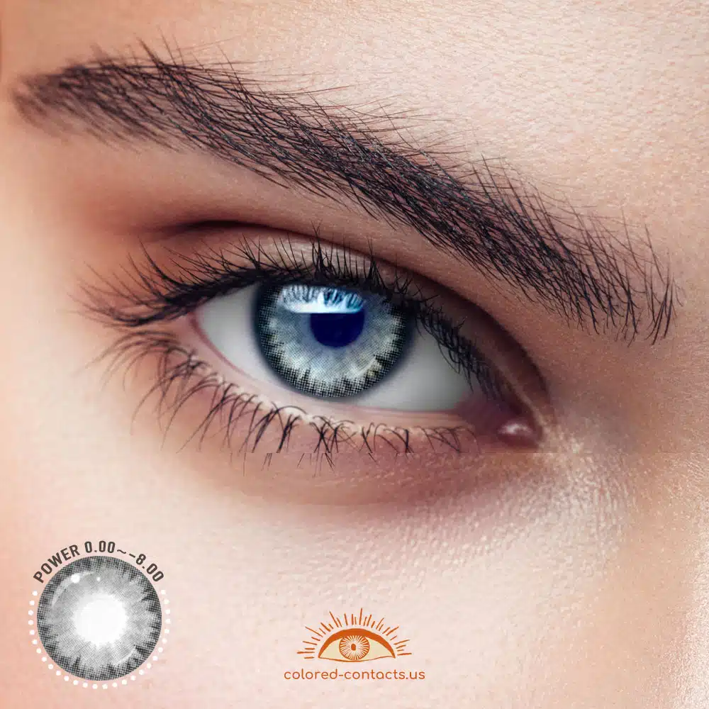 Tequila Gray Colored Contact Lenses