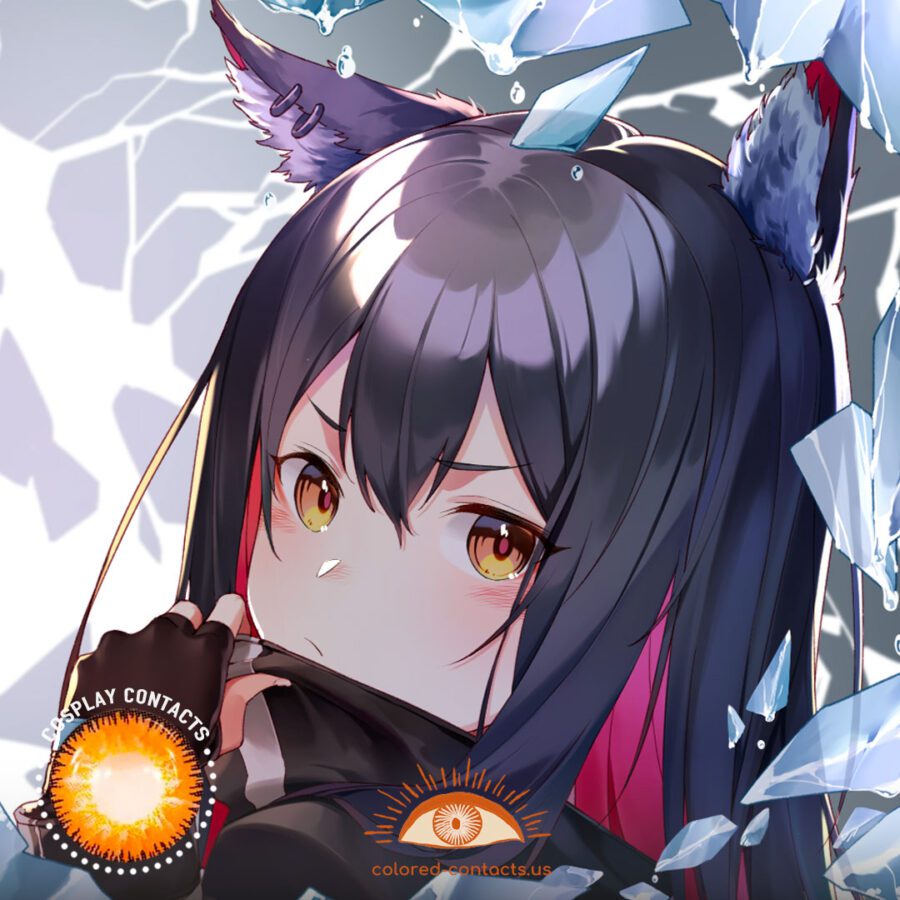 Arknights-Texas-Cosplay-Contact-Lenses