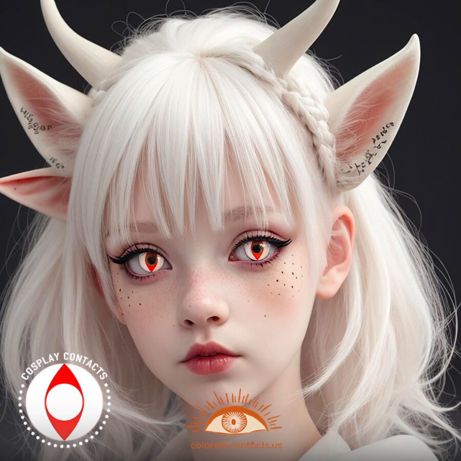 White-Red-Cat-Eye-Contacts