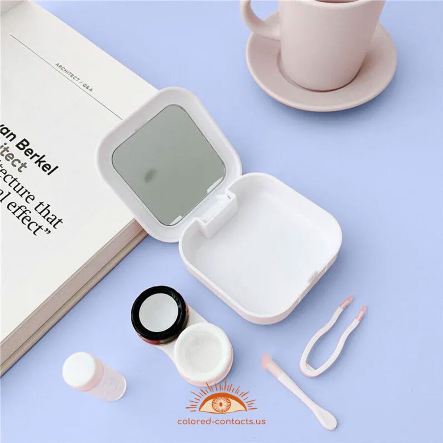 Naruto Sharingan Eye Contact Lenses Case - Image 2