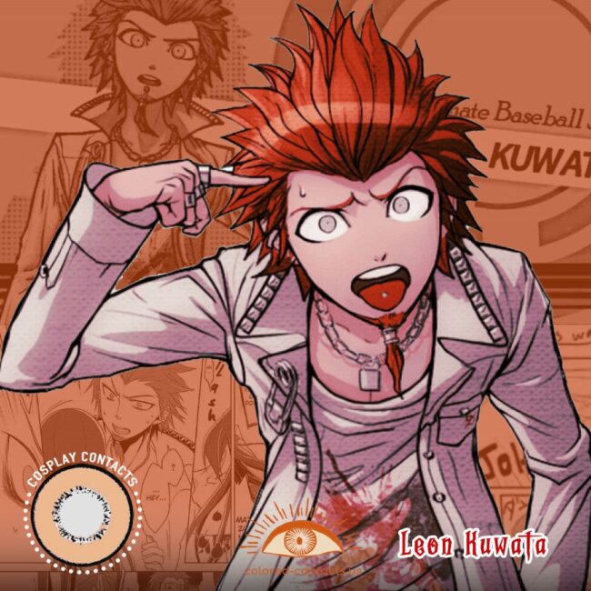 Leon Kuwata Cosplay Contacts - CCUS Eyewear | Premium Colored Contacts