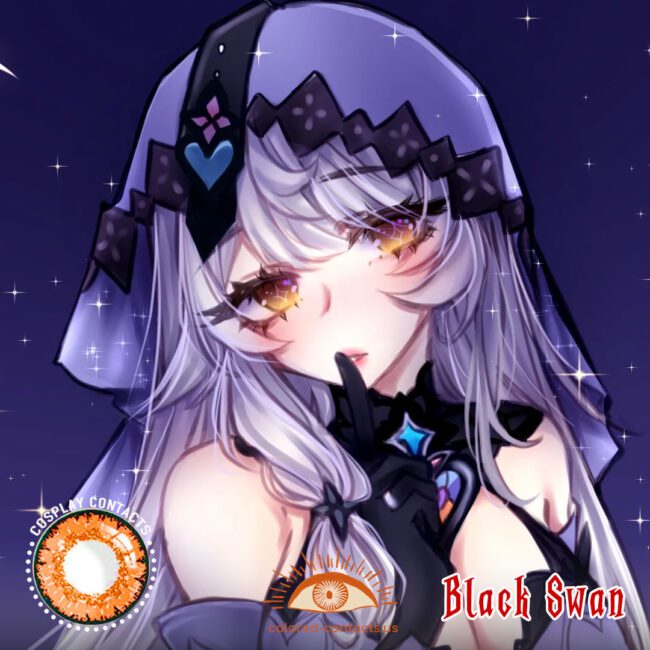 HONKAI : Black Swan Cosplay Contacts - CCUS | Premium Colored Contacts