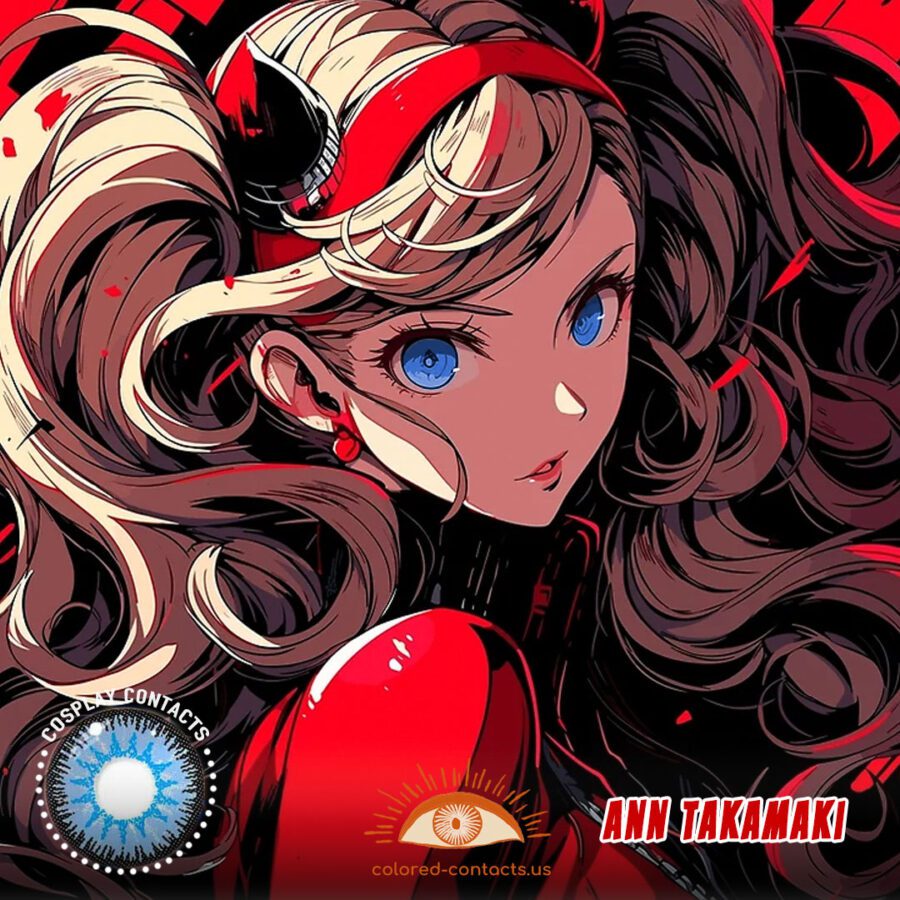 Persona 5 : Ann Takamaki Cosplay Contact Lenses