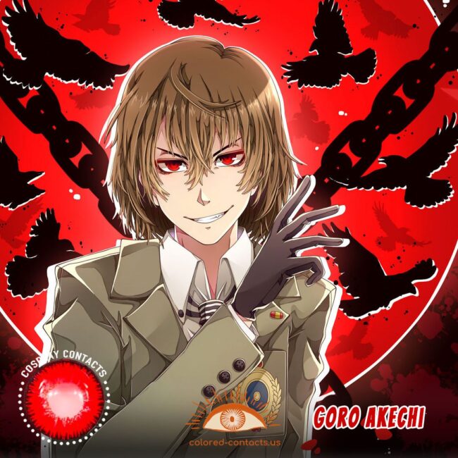 Persona 5 : Goro Akechi Cosplay Contact Lenses - CCUS Eyewear