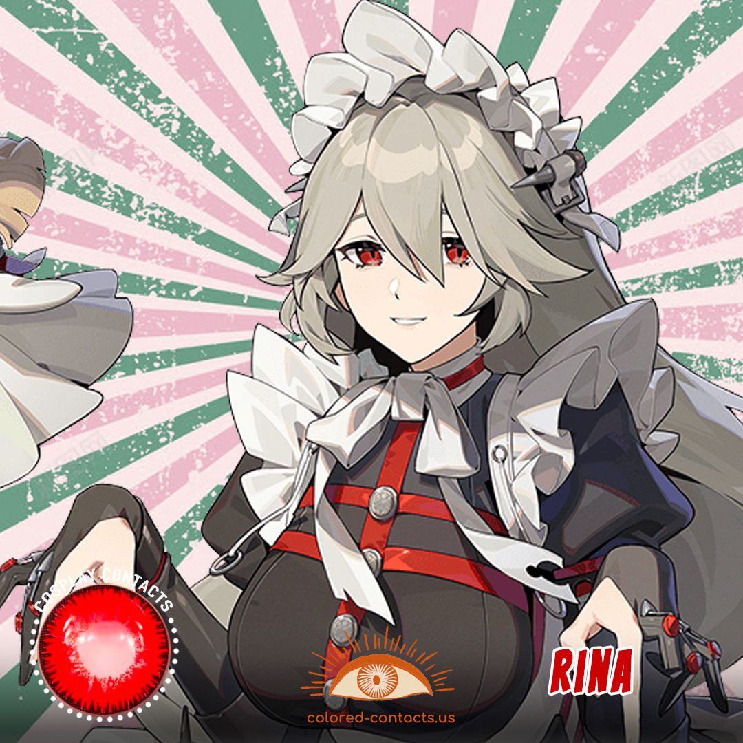 ZZZ Rina Cosplay Contact Lenses - Colored Contacts