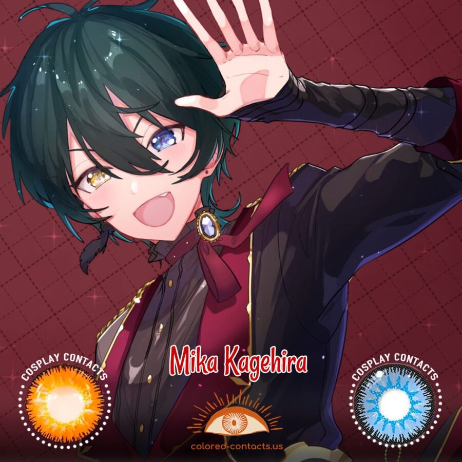 Ensemble Stars : Mika Kagehira Cosplay Contact Lenses
