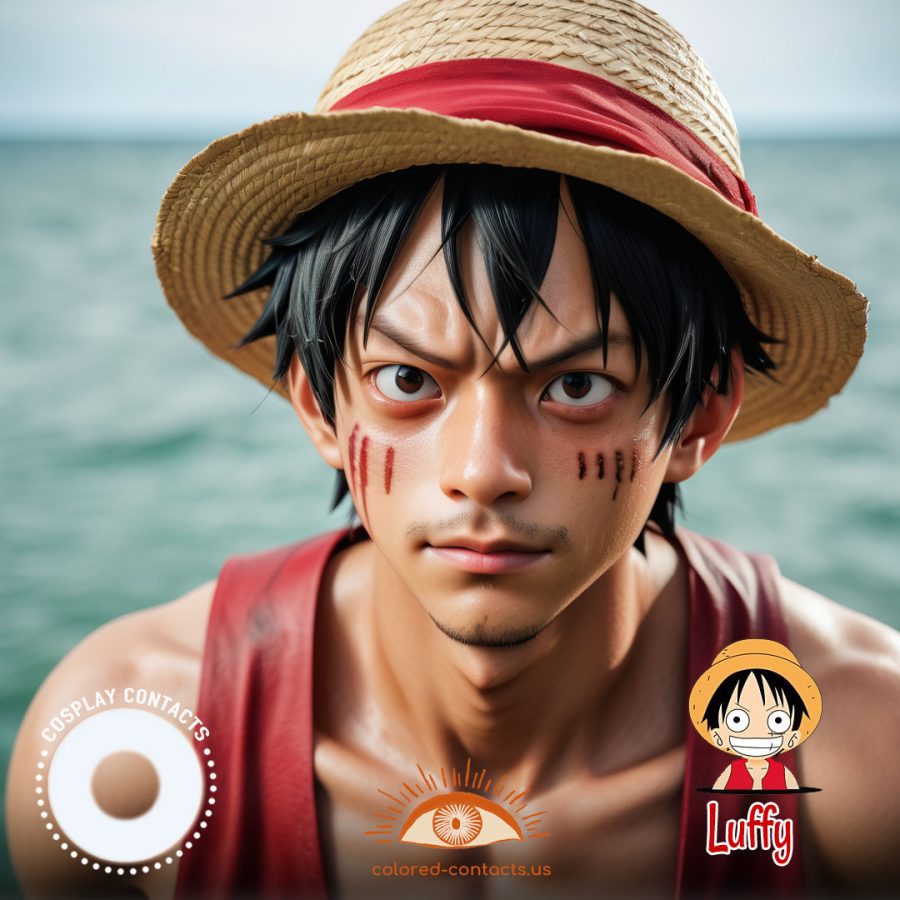 Luffy Cosplay Contact Lenses