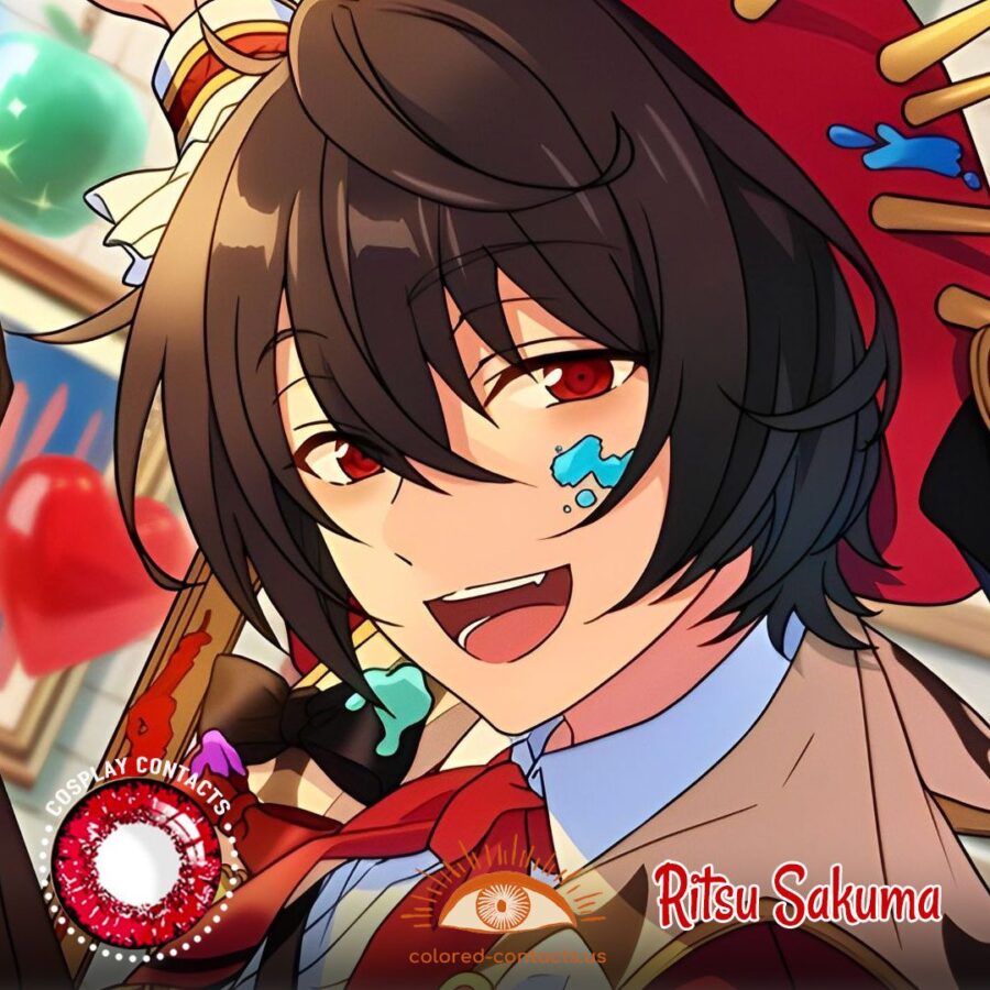 Ensemble Stars : Ritsu Sakuma Cosplay Contact Lenses