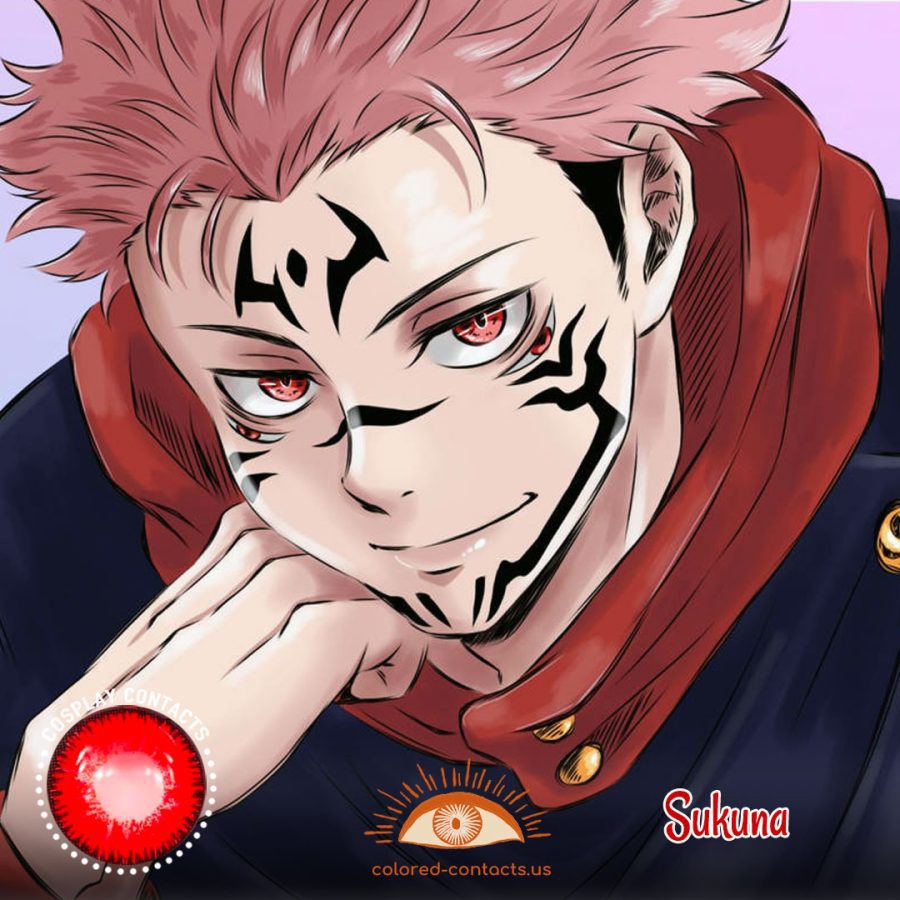 Jujutsu Kaisen : Sukuna Cosplay Contact Lenses